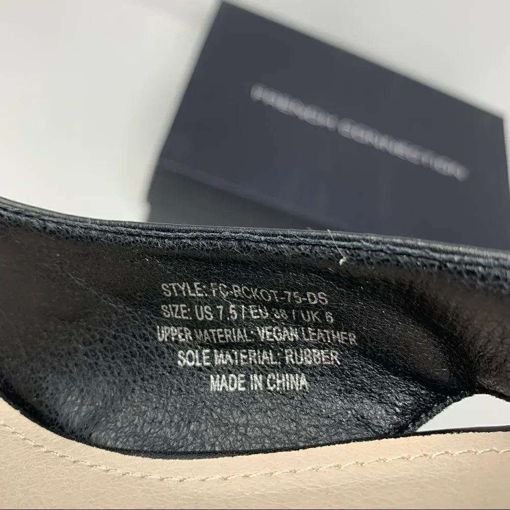 French  Connection Rockout Heels Size 7:5